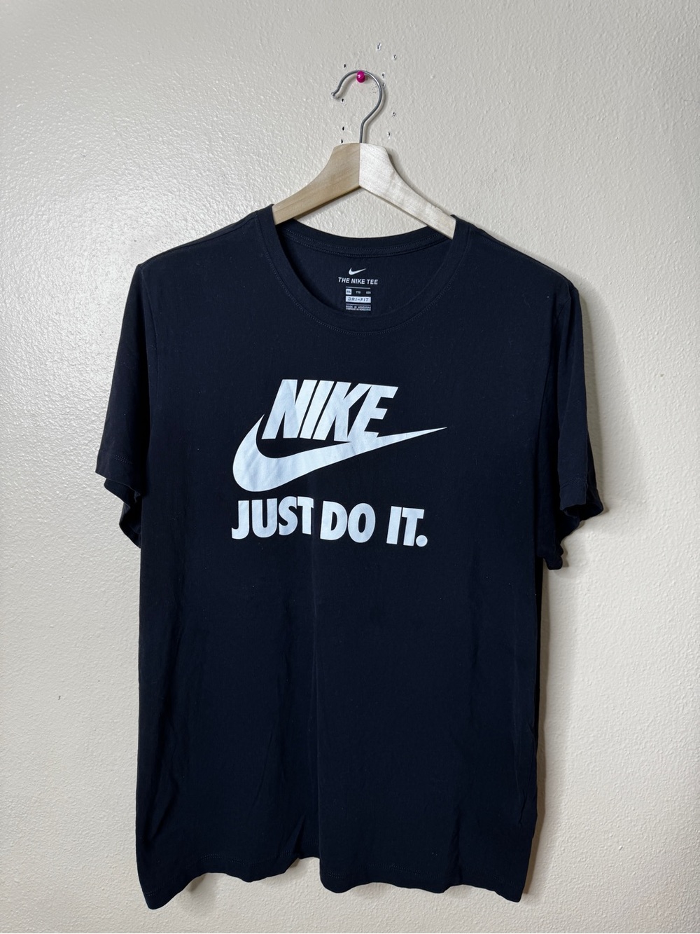 Nike Just Do It Swoosh Dri-FIT Graphic T-Shirt Black Men’s XXL